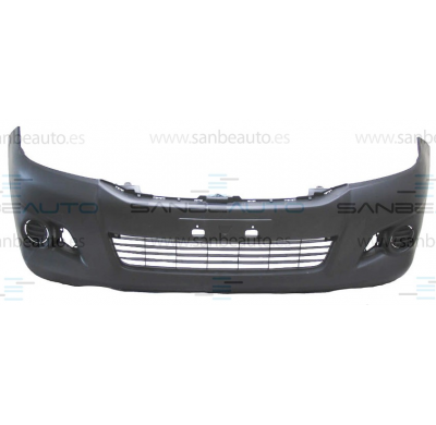 Toyota Hilux 11-*Paragolpes Delantero Con Agujeros Aletin -  Negro Con Rejilla Inferior - 4wd