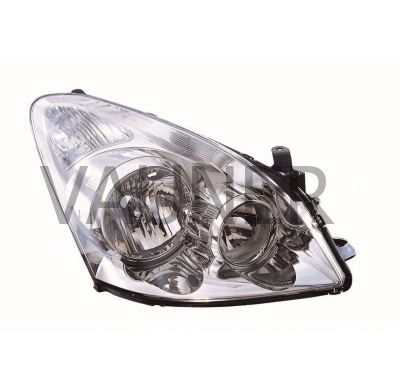 Toyota Corolla Verso 04-*Faro Dch Con Regulacion Electrica Con Motor Hb3/Hb4