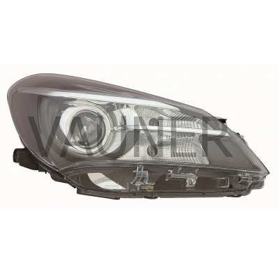 Toyota Yaris 15-*Faro Dch Con Regulacion Electrica Hir2