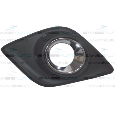 Toyota Hilux 16-*Rejilla Paragolpes Delantero Dch Con Agujero Antiniebla Y Con Aro Cromado