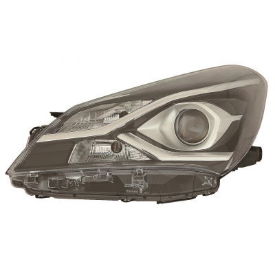 Toyota Yaris 17-*Faro Izq Con Regulacion Electrica (Hir2/Wy21w/W21/5w)