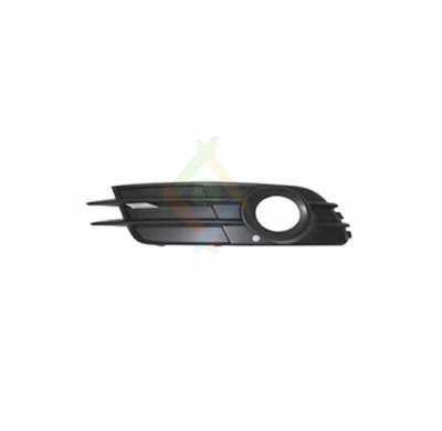 Rejilla Derecha Parachoques Delantero Negras Con Agujero Antiniebla Cerrada