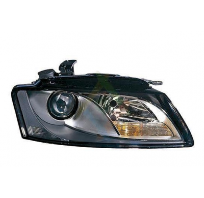 Faro Derecho Electrico Con Motor/Base Negra H7+h7 ->2008 S Line