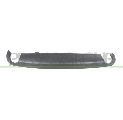 SPOILER PARAGOLPES TRASERO-NEGRO/GRANULADO-CON ESCAPE DERECHO/IZQUIERDO