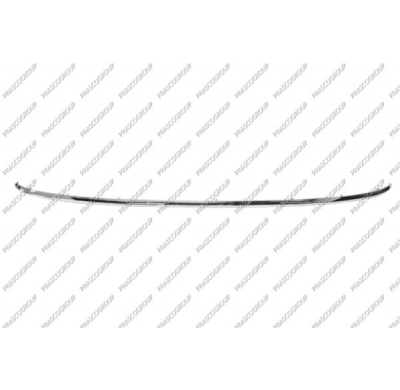 Moldura Central Paragolpes Trasero-Cromada