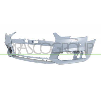 PARAGOLPES DELANTERO IMPRIMADO CON TAPAGANCHO - CON AGUJEROS SENSOR APARCAMIENTO Y LAVAFAROS MOD. S-LINE