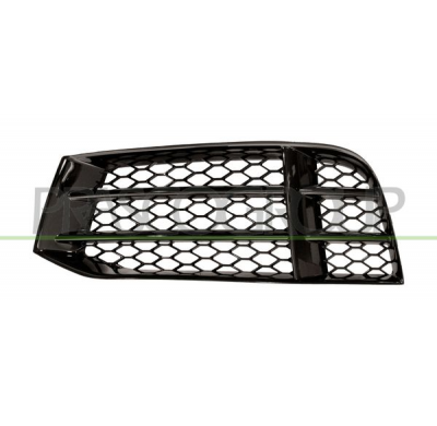 REJILLA IZQUIERDA PARAGOLPES-NEGRO BRILLANTE MOD. RS5