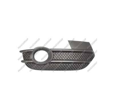 Rejilla Dch Paragolpes Granulado Negra Con Agujero Antiniebla Q3 11> Audi Q3 2011->