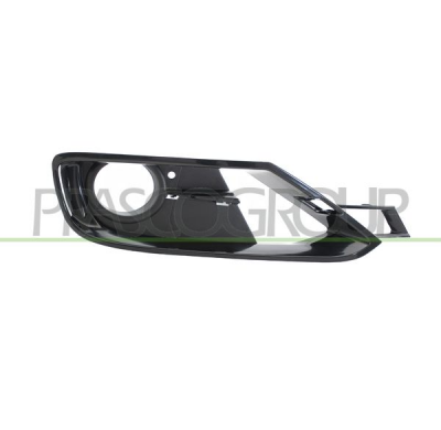 REJILLA DERECHA PARAGOLPES-NEGRO BRILLANTE-CON AGUJERO ANTINIEBLA MOD. SPORT