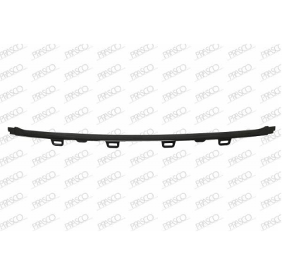 Moldura Central Paragolpes Delantero-Negra Brillante Mod. Sport Line