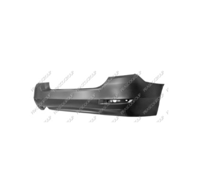 Paragolpes Trasero-Imprimado-Con Escape Izquierdo-Mod. Berlina Bmw Serie 5 F10 2013->