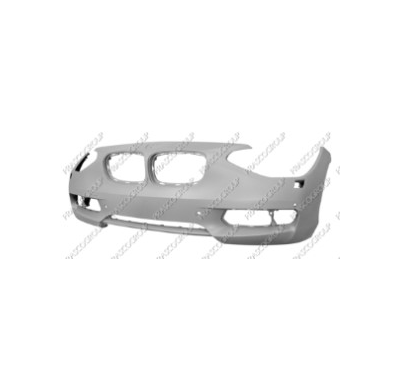 Paragolpes Delantero Imprimado Con Agujeros Para Sensor Y Con Agujeros Para Lavafaos S1 11> Bmw Serie 1 - F20 2011->
