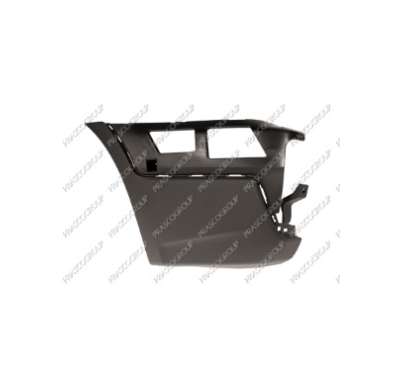 Punta Izquierda Paragolpes Trasero-Negro Granulada Bmw X3 2004->