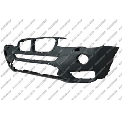 Paragolpes Delantero Imprimado Con Agujeros Antiniebla Led - Con Agujeros Para Lavafaros - Con Agujeros Asistente Aparcamiento