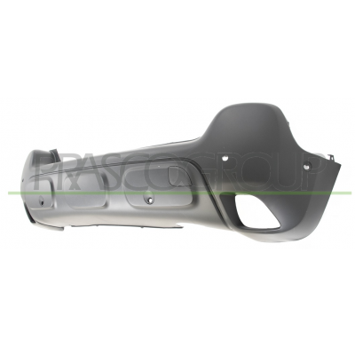 PARAGOLPES TRASERO-IMPRIMADO CON AGUJEROS SENSORES Y ASISTENTE DE APARCAMIENTO +SOPORTES