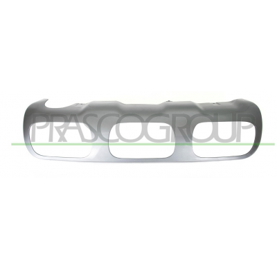 MOLDURA CENTRAL PARAGOLPES TRASERO-GRIS GRANULADA