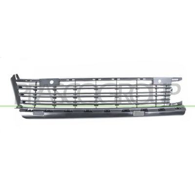 REJILLA INFERIOR PARAGOLPES DELANTERO-NEGRA-CON AGUJEROS SENSORES APARCAMIENTO