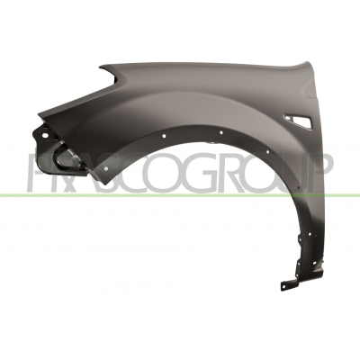 ALETA DELANTERA IZQUIERDA CON AGUJEROS PASE DE RUEDA