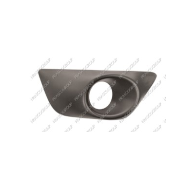 Rejilla Derecha Paragolpes Granulada Negra Con Agujeros Antiniebla