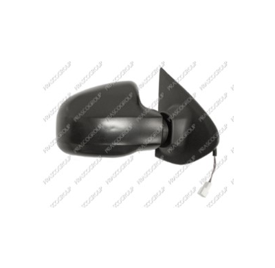 Espejo Derecho Electrico-Negro-Termico-Con Sonda-Convexo/Cromado Dacia Sandero 2013->