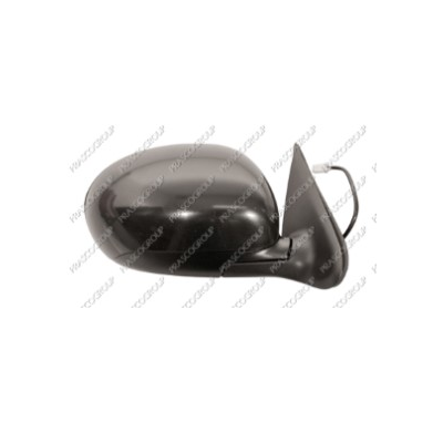 Espejo Derecho Electrico-Negro-Convexo/Cromado Nissan Juke 2011->