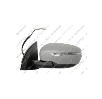 Nissan Qashqai 14-*Retrovisor Izq Con Regulacion Electrica Calefactado Abatible Electricamente Para Pintar Con Piloto 9 Pin Niss