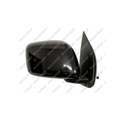 Retrovisor Dch Manual Negro Convexo Cromado  Navara 05>