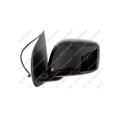 Espejo Izquierdo-Electrico-Negro-Convexo/Cromado-3 Pines Nissan Navara 2005->