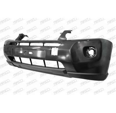 Paragolpes Delantero-Negro-Liso a Imprimar-Con Agujeros Lavafaros