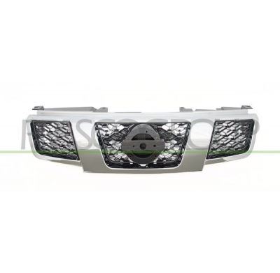 REJILLA NEGRA CON MARCO CROMADO. Mod. 10/10 - 03/14