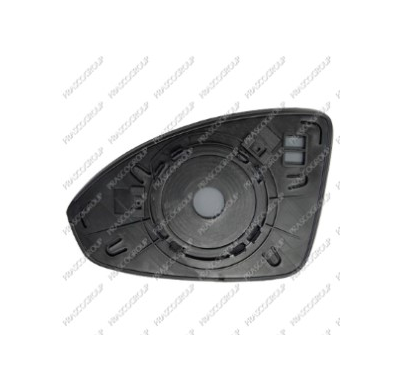 Cristal + Soporte Dch Convexo Cromado  Cruze 09>