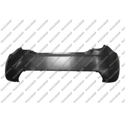 Paragolpes Trasero-Negro