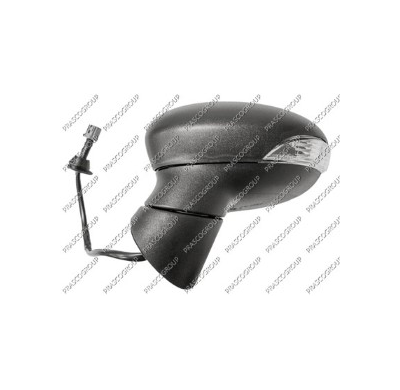 Retrovisor Izquierdo-Electrico-Negro-Termico-Con Piloto-Asferico/Cromado-8h6p