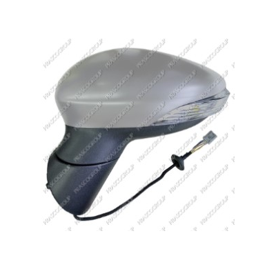 Retrovisor Izq  Electrico  Calefactado Para Pintar Con Piloto B-Max 12