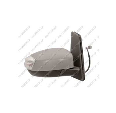 Espejo Derecho Electrico-Imprimado-Con Piloto-Convexo/Cromado Ford Focus C-Max 2010->