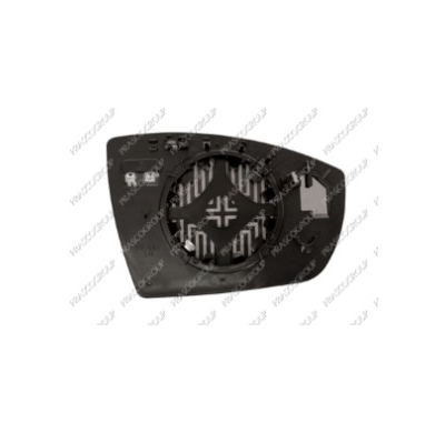 Cristal+soporte Izquierdo-Asferico-Cromado