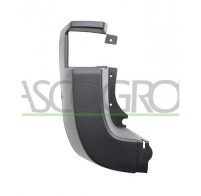 Punta Izquerda Paragolpes Trasero-Negra