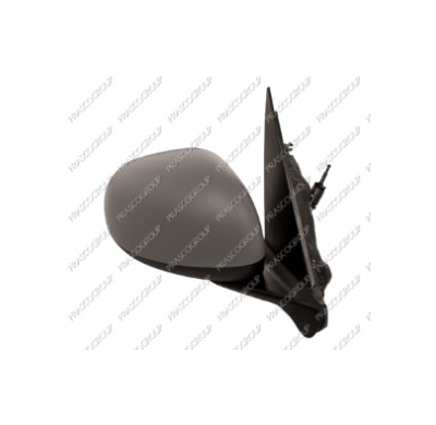 Retrovisor Dch Para Pintar Con Sensor De Temperatura Convexo Cromado 500l 12>