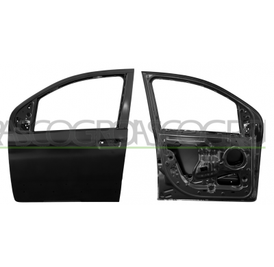 PUERTA DELANTERA IZQUIERDA-CON AGUJEROS MOLDURAS