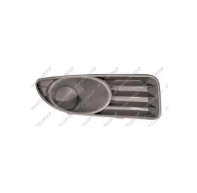 Rejilla Derecha Paragolpes-Gris-Con Agujeros Antiniebla-Cerrada Fiat Linea 2007->