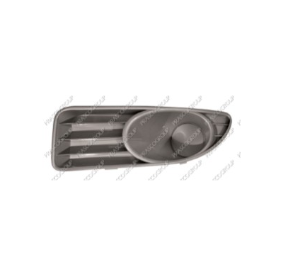 Rejilla Izquierda Paragolpes-Gris-Con Agujeros Antiniebla-Cerrada Fiat Linea 2007->