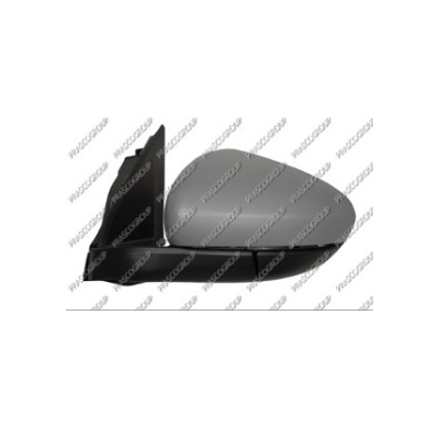 Retrovisor Izquierdo-Electrico-Termico-Imprimado-Convexo/Cromado