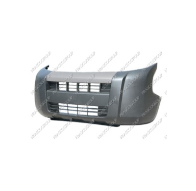 Paragolpes Delantero Negrocon Banda Superior Plata Fiorino 07> Modelo Furgoneta