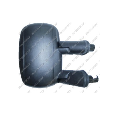 Espejo Derecho-Mecanico-Negro-Convexo/Cromado