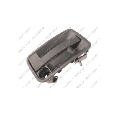 Maneta Exterior Trasera Derecha-Negra-Sin Agujero Llave Peugeot Expert 1996->