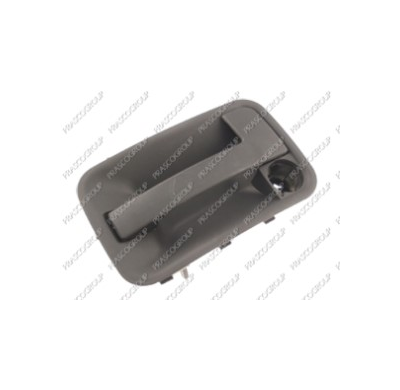 Maneta Exterior Trasera Izquierda-Negra-Sin Agujero Llave Peugeot Expert 1996->