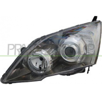 OPTICA IZQUIERDA HB3+H1 ELECTRICA -CON MOTOR-CROMADA NEGRA