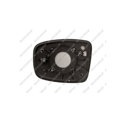 Cristal+soporte Derecho-Convexo-Termico-Cromado Hyundai I10 2008->