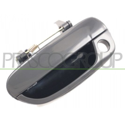 MANETA EXTERIOR DELANTERA IZQUIERDA NEGRA/LISA-SIN LLAVE