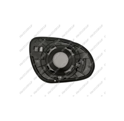 Cristal + Soporte Izq Convexo Cromado  I30 07>